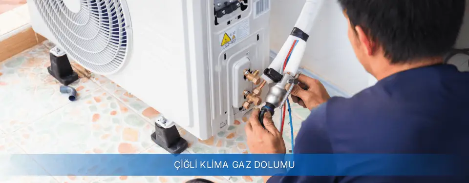 Çiğli İlçemi York Klima Gaz Dolumu